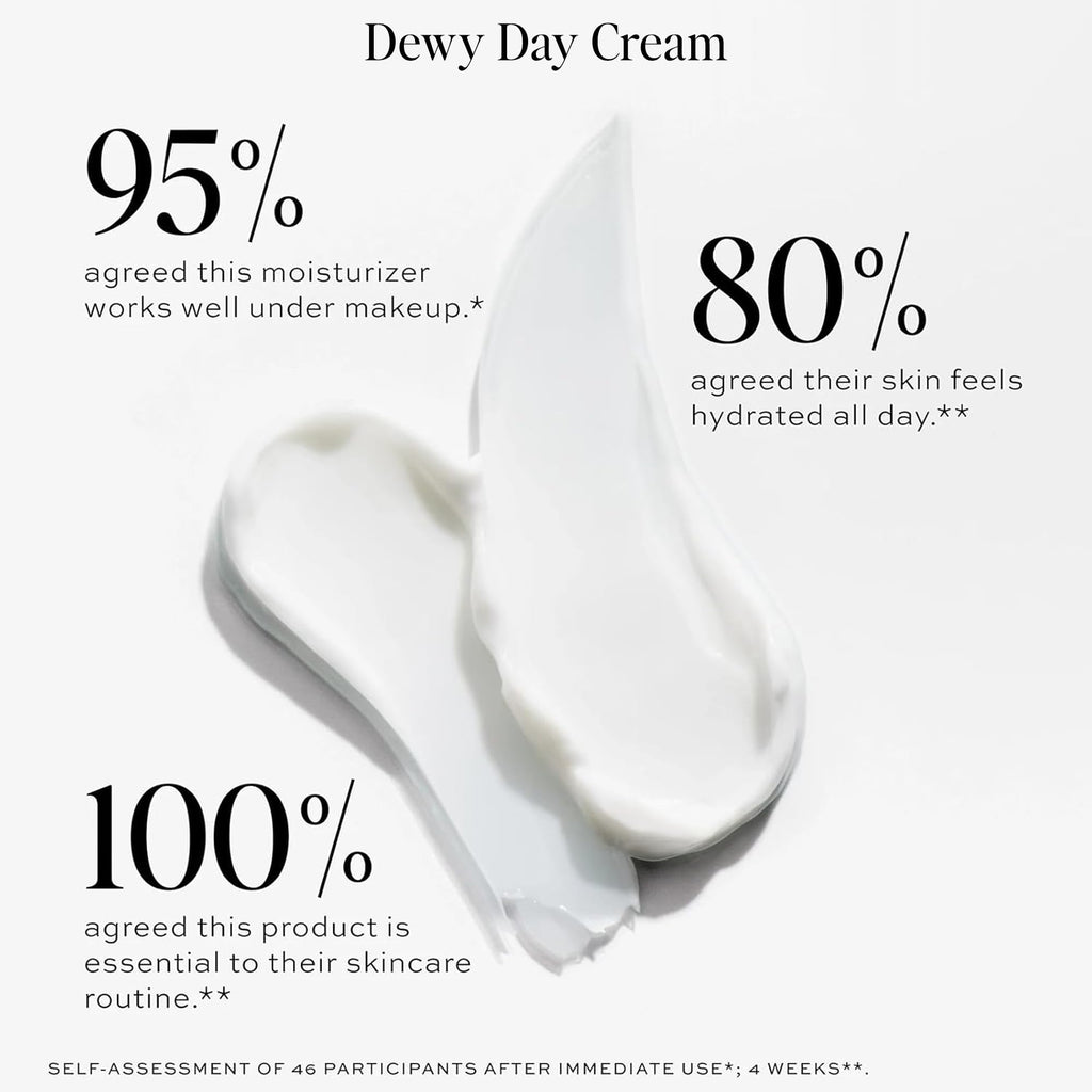DIME Beauty Moisture Skin Care Set - Dewy Day Cream and Restorative Night Cream Non Toxic Face Moisturizer for Dry or Sensitive Skin Barrier Repair Day and Night Hydrating Facial Creams
