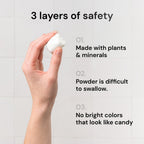 Grab Green 3-in-1 Laundry Detergent Pods, Vetiver Scent, Plant and Mineral Based, Superior Cleaning Power, Stain Remover, Brightens Clothes, 60 Count