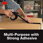 3M Heavy Duty Duct Tape Black, 1.88 in x 20 yd, 1 Roll, 2120-BK
