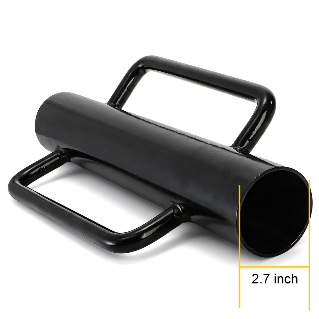 yarlung Fence Post Driver, 17 LBS Heavy Duty Hand Post Pounder with Handles for Metal U Posts, T Posts, Garden Wooden Fence, Black