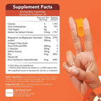 GOJOY NATURALS Kids Focus Gummies - 7-in-1 Focus & Attention Supplement for Kids & Teens w/Saffron Extract, Magnesium Glycinate, L-Theanine, Inositol & More - Vegan, Gluten & Sugar-Free, Non-GMO