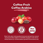 Vitapia Vitacoffee Caffeine Coffee Fruit Powder for Energy, Memory, Focus, Antioxidant, Metabolism, Skin Health Support - 100g & 33 Day Supply - Non-GMO, Gluten-Free, Vegan Supplement