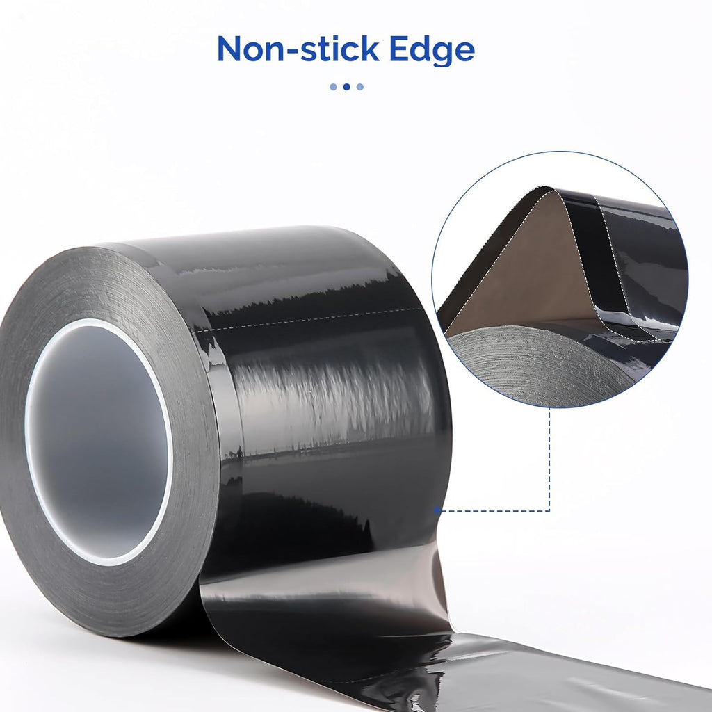 JMU Black Barrier Film 4" x 6", Barrier Film Tattoo 1200 Sheets Barrier Tape