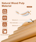 300 Pcs Unbleached Parchment Paper Sheets, 12x16 Inch Precut Baking Paper for Baking Sheet, Non-Stick Parchment Paper for Baking, Oven, Air Fryer, Grilling, Steaming, Cookies, Bread, Cake