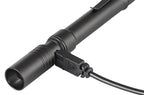 Streamlight 66134 Stylus Pro USB 350-Lumen Rechargeable White LED Pen Light for Inspectors, Law Enforcement, and Everyday Use with USB Cable, and Nylon Holster, Black