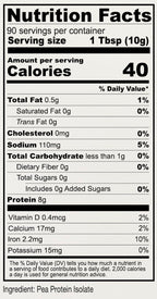 Anthony's Premium Pea Protein, 2 lb, Plant Based, Gluten Free, Unflavored, Vegan, Keto Friendly, Made from Peas