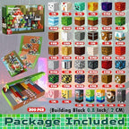 300 PCS Magnetic Blocks - Magnetic Building Blocks, Stacking Magnets for Kids, Sensory Toy for STEM Montessori Sensory Toys for Kids 3+ Boys and Girls Christmas Birthday Gifts