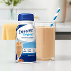Ensure Original Butter Pecan Nutrition Shake | Small Meal Replacement Shake | Ready To Drink | 9g Protein, 27 Vitamins and Minerals | 8 fl oz - 24 Pack