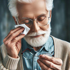 AAwipes Eyeglasses Cleaning Cloth Glasses Cloths Bulk (5.5"x5.5", White, 100 pcs, No Logo) for Eyeglasses, Lenses, Phones, Screens, Camera, Silverware, Delicate Surfaces (V1505)