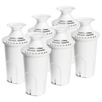 Water Filter Replacement Compatible with Brita Water Pitchers and Dispensers, by DESENRUIS for Classic 35557, OB03, Mavea 107007, Reduce Chlorine and Bad Taste, BPA free, Pack of 6