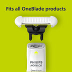 Philips Norelco OneBlade Skin Protect Replacement Blade, for OneBlade Electric Shaver and Trimmer, Durable Stainless Steel, Trim and Shave with Extra Skin Protection, 2 Count, QP229/80