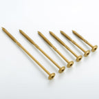 BNUOK Lag Screws #14 x 2-1/2 Inch, (2.5lb, 116pcs) Heavy Duty Construction Structural Exterior Wood Timber Screws, Torx Drive Washer Head Rust Resistant Golden Epoxy Coated, with T30 Star Bit