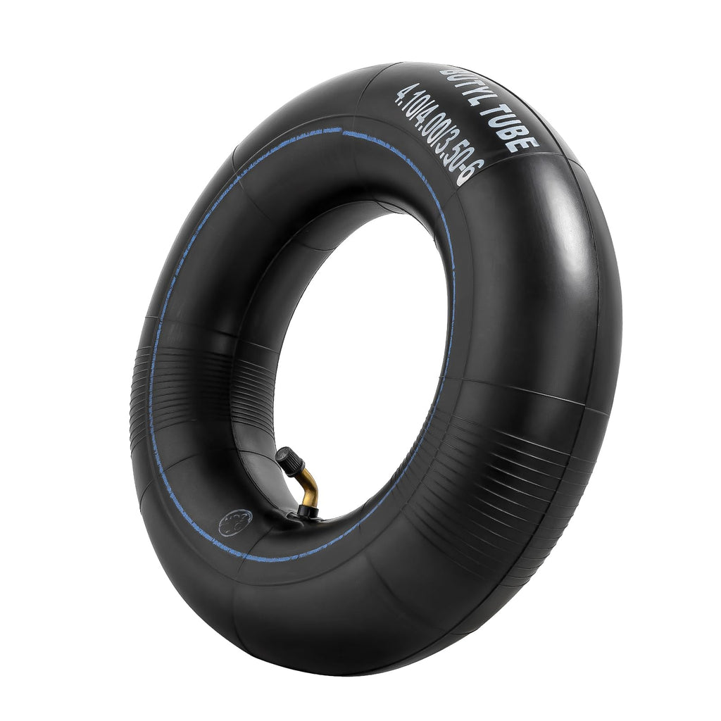 4.10/4.00/3.50-6 (13 x 4.00-6) Replacement Inner Tube with TR87 Bent Valve Stem Compatible with Wheelbarrows, Mowers, Hand Trucks and More 3.50-6 4.00-6 4.10-6 13x4.00-6 Tire Tubes-2 Pcs