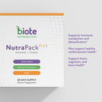 Biote Nutraceuticals - NutraPackPlus - Hormone Balance + Vitality Support (Daily Packets 30-Day)
