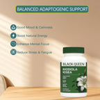 Nerve Savior Black Queen Rhodiola Rosea Capsules 500mg - 60 Capsules
