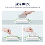loukin Dry Erase Wipes, Whiteboard Cleaning Wipes, 50 Count, 3 Pack