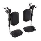 Invacare Wheelchair Elevating Legrest with Padded Calf Support, Footrest with Swing Away Function, Adjustable Length and Aluminum Footplate, Tool-Free Installation, Designed for Invacare Wheelchair