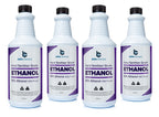 Medical Grade Ethanol - 95% Ethyl Alcohol - for Hand Sanitizer Production - No Fermentation Smell - Does Not Contain Methanol (Ethyl Alcohol - Medical Grade (32oz) (Pack of 4 (1-Gallon))