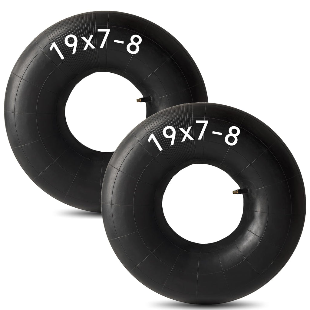2 PCS 19x7-8 Inner Tube Heavy Duty 19x7.00-8, 20x7-8 Tube with TR13