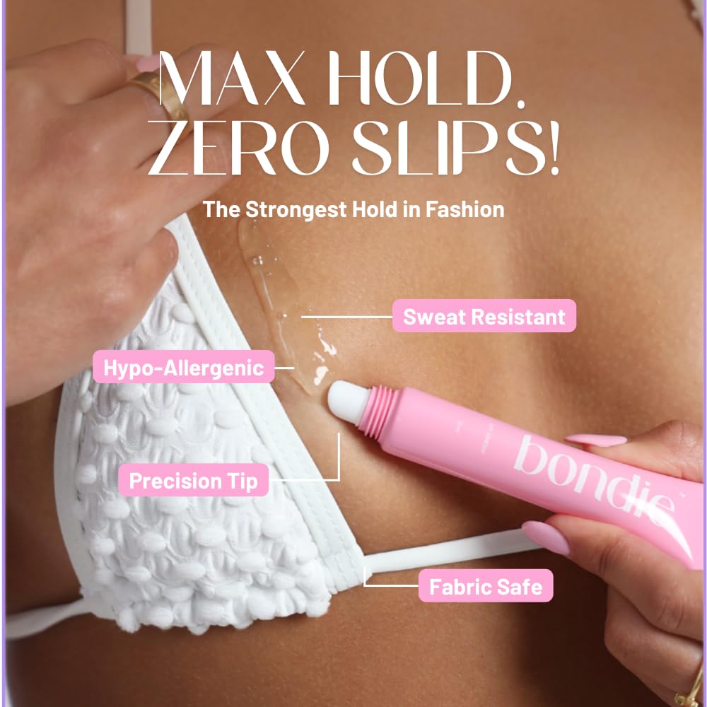 BONDIE Liquid Body Adhesive, Body Glue, Fashion Tape & Boob Tape Substitute