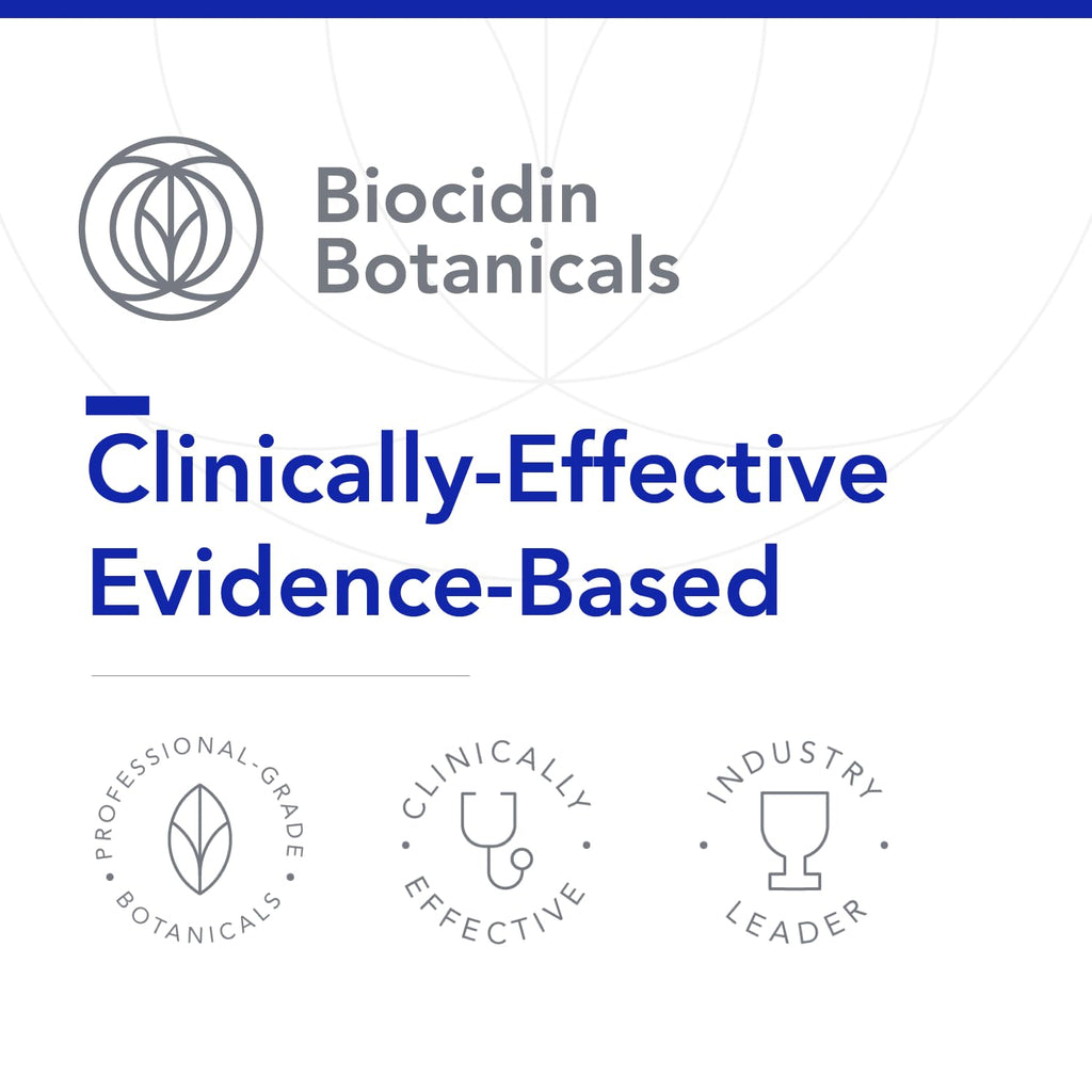 Biocidin Olivirex - High-Potency Olive Leaf Extract Capsules with 18% Oleuropein - Immune Support, Microbial Balance & Biofilm Support - Broad-Spectrum Botanical Olive Leaf Supplement (60 Capsules)