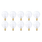 Simba Lighting Aromatic Wax Warmer Small Globe G16.5 25W E12 2700K, 10 Pack