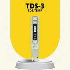 HM Digital TDS-3 Handheld TDS Meter With Carrying Case, 0 - 9990 ppm TDS Measurement Range, 1 ppm Resolution, +/- 2% Readout Accuracy