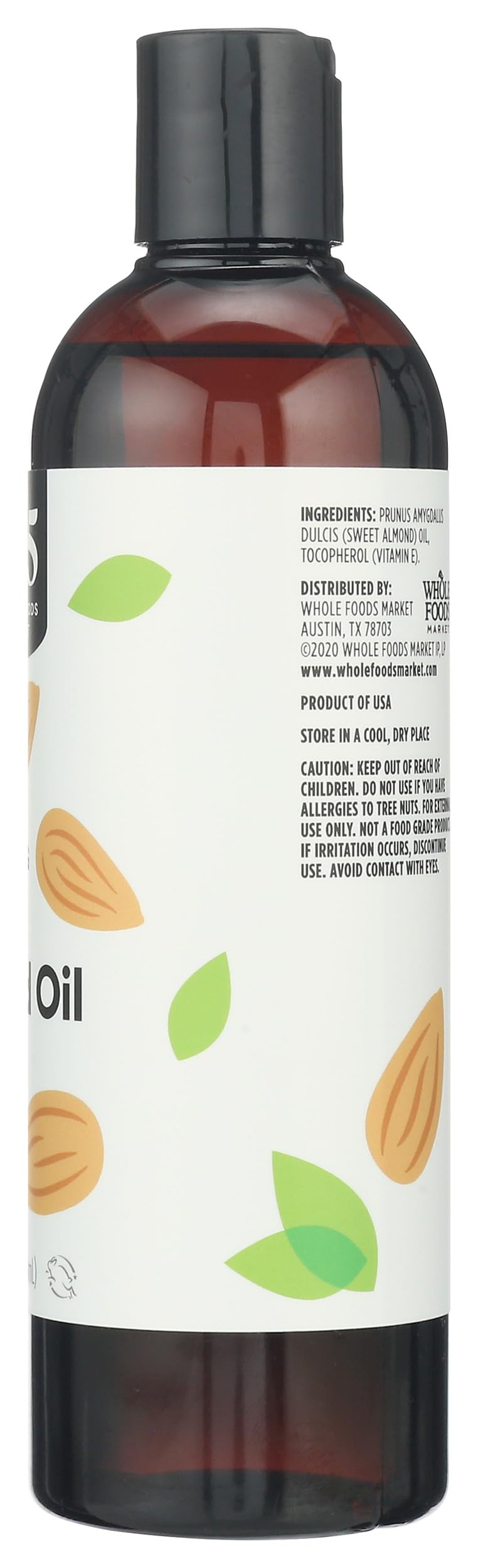 365 by Whole Foods Market, Softening Sweet Almond Oil, Skin & Hair Care, 16 Fl Oz