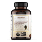 Natural Choice Botanicals Certified Organic Red Yeast Rice Supplement - 120 Capsules, 2 Month Supply