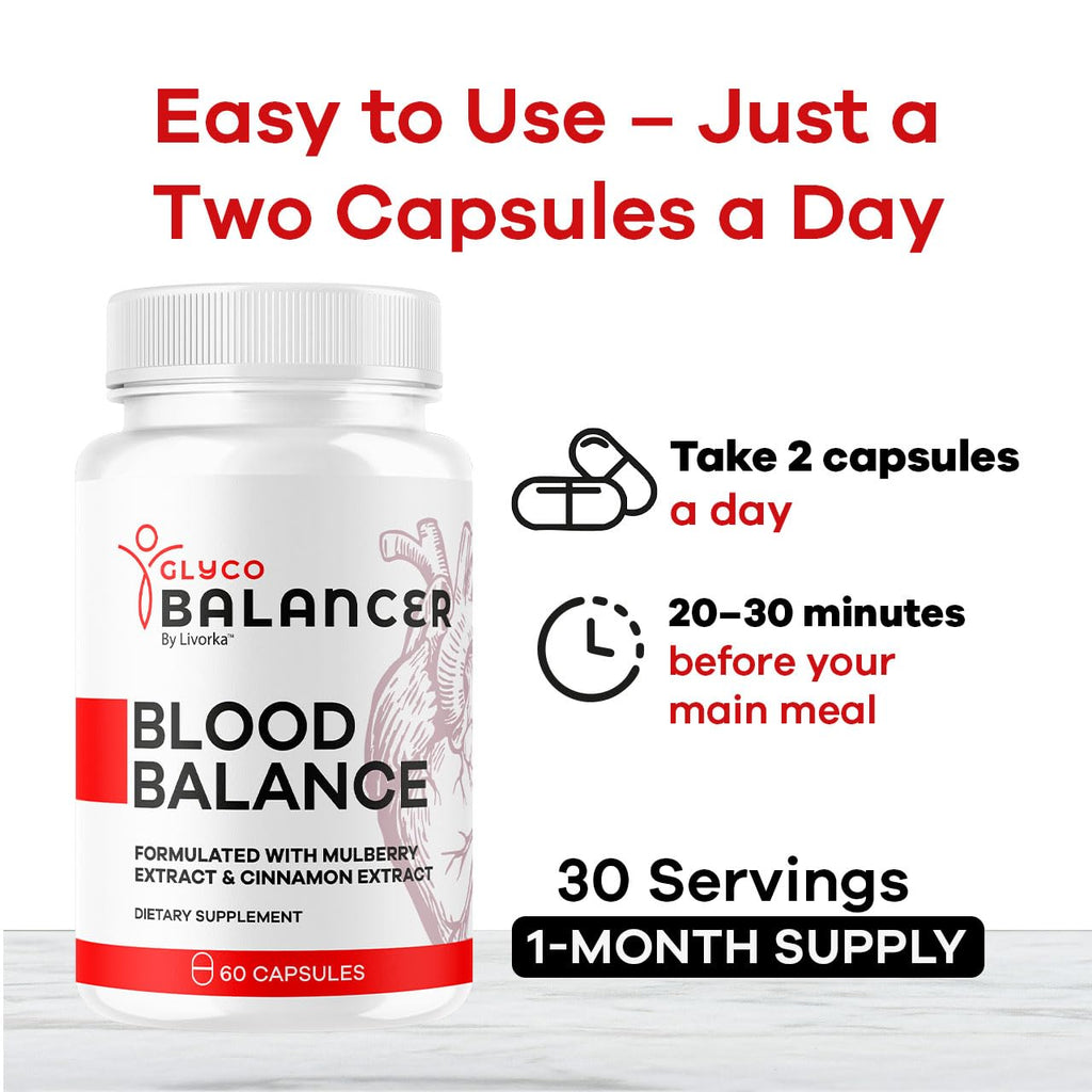 (3 Pack) Glyco Balancer Capsules - Official GlycoBalancer Supplement Support Pills Advanced Formula All Natural Premium Ingredinets for Health Support Vitamins and Wellness, 180 Capsules for 3 Months