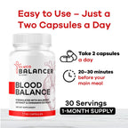 (3 Pack) Glyco Balancer Capsules - Official GlycoBalancer Supplement Support Pills Advanced Formula All Natural Premium Ingredinets for Health Support Vitamins and Wellness, 180 Capsules for 3 Months