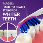 Oral-B 3D White Deep Stain Remover toothbrushes, 6 Count Toothbrush Soft, Removes 90% of Surface Stains, whitens Teeth, deep Reach, removes Plaque and Stains Tooth Brush