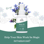 Earth Mama Belly Oil for Dry Skin | Calendula Skin Care Moisturizer Oil to Encourage Natural Elasticity and Help Prevent Stretch Marks During Pregnancy and Postpartum, 4-Fluid Ounce