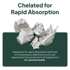 Organics Ocean Real Magnesium Citrate - High Absorption Magnesium Supplement - Chelated Magnesium to Support Energy, Relaxation, and Regularity - 6 Pack Bulk Supply