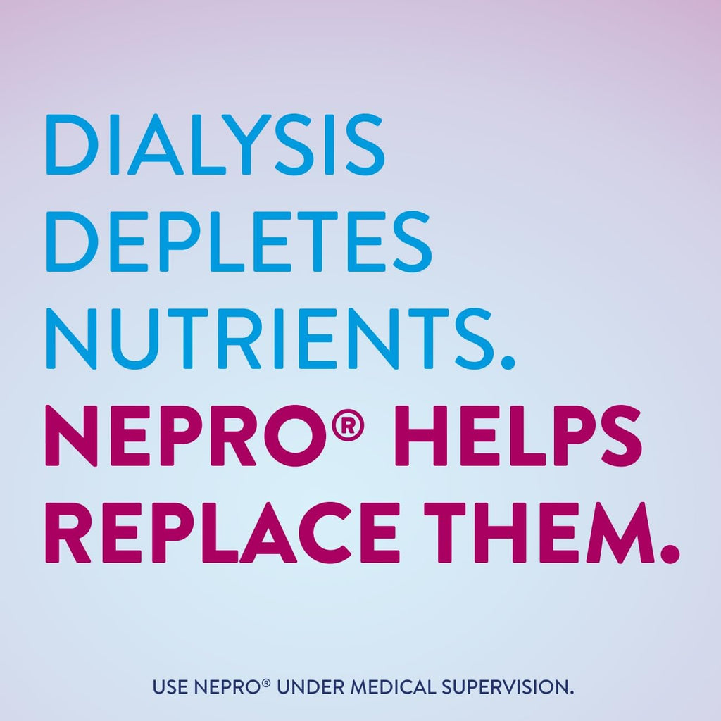 Nepro Nutrition Shake for People on Dialysis, 19g Protein, 420 Calories, Mixed Berry, 8 fl oz, Pack of 24