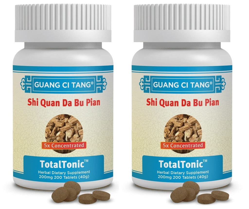ActiveHerb TotalTonic Shi Quan Da Bu Pian 200 Tablets 2-Pack