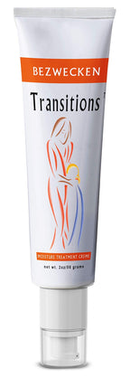 Bezwecken - Transitions - 2oz Crème - Professionally Formulated Topical Wrinkle Treatment for Face & Neck - Safe, Natural, Paraben Free - 30 Day Supply