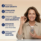 Moerie Ultimate Hair Growth Supplements for Women & Men - Hair, Skin, Nails Vitamins with Biotin & Minerals - for Thicker, Fuller Hair & Hair Loss Treatment - 120 Capsules