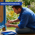10 Pack Pro-Grade Premium Wall/Trim House Paint Brush Set Great for Professional Painter and Home Owners Painting Brushes for Cabinet Decks Fences Interior Exterior & Commercial Paintbrush.
