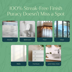 Puracy Multi-Surface Cleaner Concentrate - Plant-Powered All Purpose Cleaner - Surface Cleaner Solution As Seen on TikTok (Organic Lemongrass, 16 fl oz, 1 Pack)