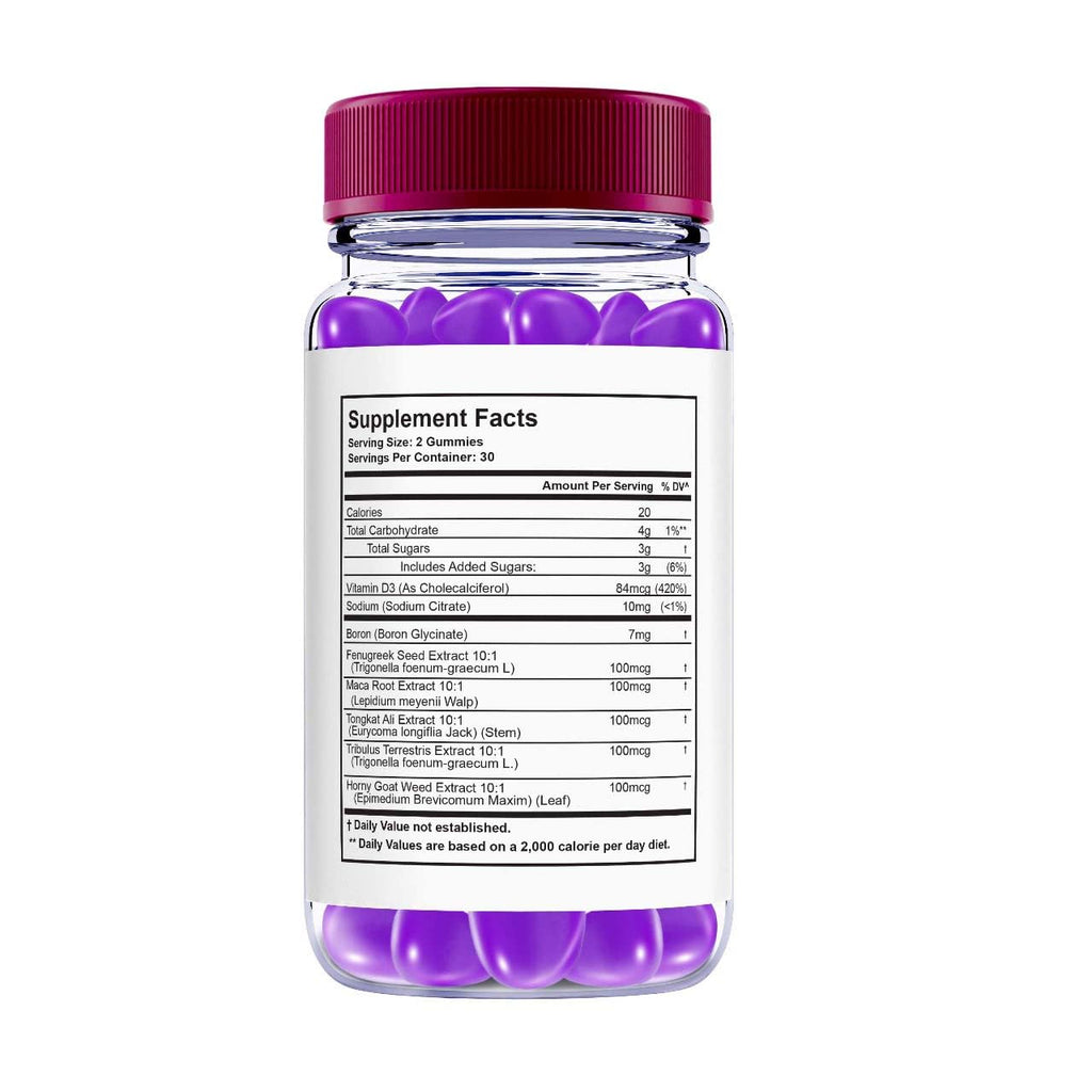 (1 Pack) Eremax Gummies, Official Eremax Supplements with Premium Ingredients for Maximum Strength & Overall Wellness, All Natural Advanced Formula Support Gummys for Reviews (60 Gummies)