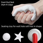 ZFYOUNG 20-Pack Premium Waterproof Wall Repair Sealing Clay Duct Seal Ideal for Wall Hole Repair, Air Conditioning and Drainage Pipes Quick and Easy Solution