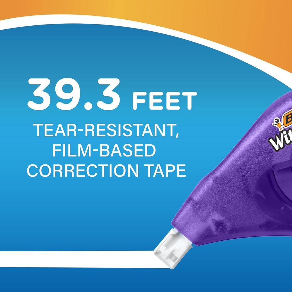 BIC Wite-Out EZ Correct Correction Tape, 18-Count