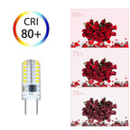 G8 LED Bulb Dimmable 3W Equivalent to T4 JCD Type Bi-Pin G8 Base Halogen Bulb 20W-25W, AC 110-120V Mini G8 Bulb Daylight White 6000K for Under Cabinet Light, Under Counter Kitchen Lighting (10 Pack)