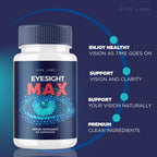 rize labs Eyesight Max Vision Supplement, All-Natural Capsules for The Rapid Improvement of Health and Better Ability to Focus, Support Healthy Eye Functions (60 Capsules)