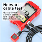 D YEDEMC Fiber Optic Cable Tester Portable Optical Fiber Power Meter FC/SC/ST Universal Interface Integrated OPM, VFL, and RJ45 Functions (OPM-VFL-2)