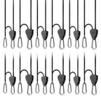 AC Infinity, Adjustable 1/8” Rope Hanger, 6 Pairs