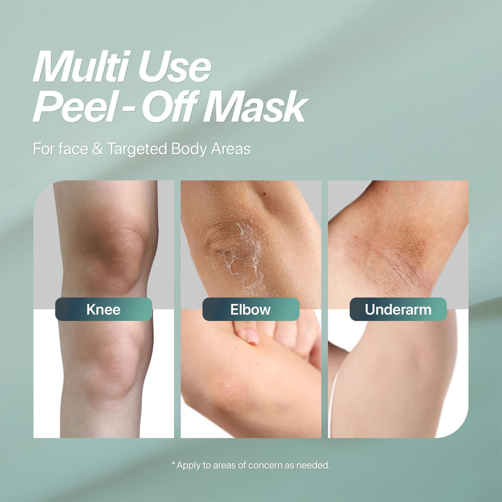 CHARDE Peel Off Cream Mask for Dark Spots, Cream-to-Clear Mask for Brighter, More Even-Looking Skin, At-Home Care Routine (50ml)