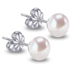 Limerencia F136 Handpicked Freshwater Cultured Pearl Studing Earrings