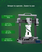DURAMIC 3D PLA Glow in the Dark Filament Neatly 1.75mm 1Kg Glow Green